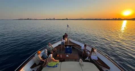 Larnaca: Sunset Cruise with a Glass of Wine