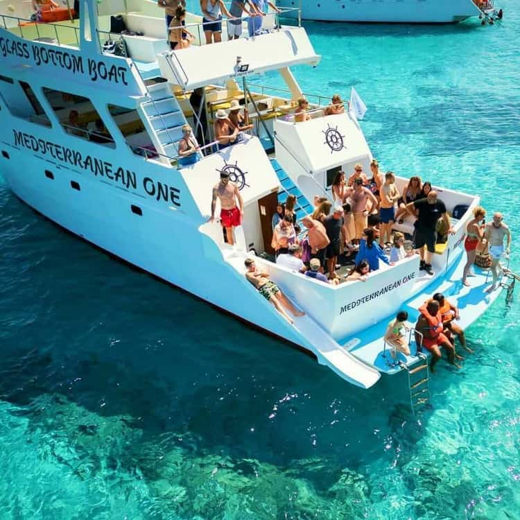 Aphrodite’s Bath & Blue Lagoon Bus & Boat Day Trip